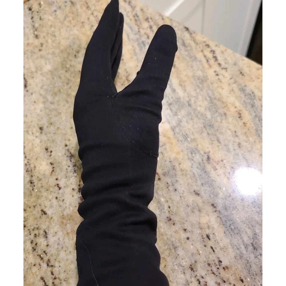 Vintage Size S/M Black Stretch Cotton 14.5